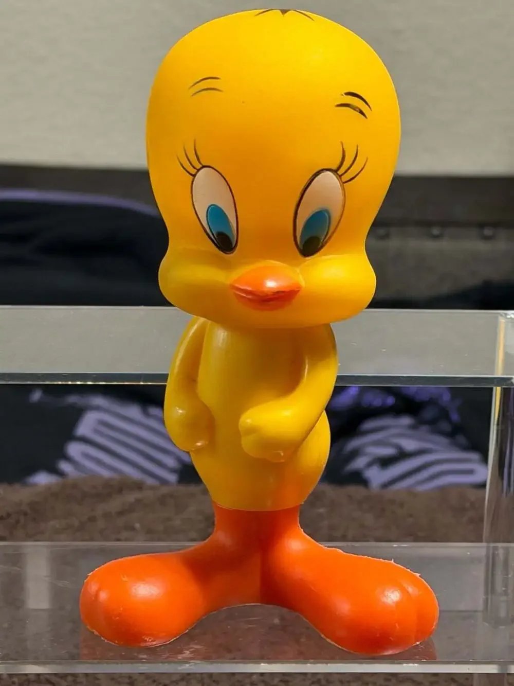 Vintage 1970 Dakin Looney Tunes Tweety Bird Vinyl Figure